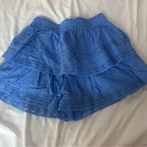 Blue Lace Skort